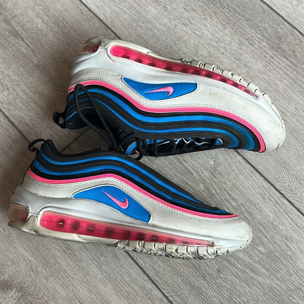 Nike air max 97 Multicolor pink blast Athletic Sneakers 6y women’s 7.5 - Picture 7 of 13